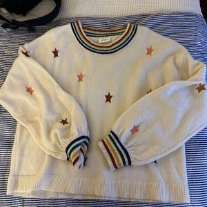 Stories (boutique) star sweater size L